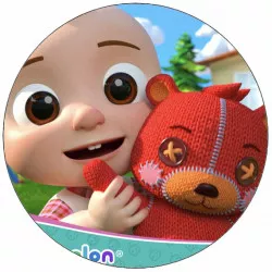 Jedlý papier Cocomelon s medvedíkom 19,5 cm