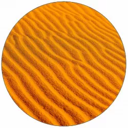 Jedlý papier textúra púštnového piesku 19,5 cm