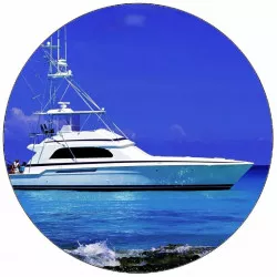 Jedlý papier rybárska loďka 19,5 cm