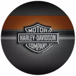 Jedlý papier Harley Davidson logo 19,5 cm