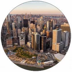 Jedlý papier New York 19,5 cm