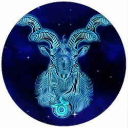 Jedlý papier znamení kozorožca 19,5 cm