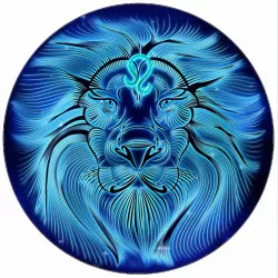 Jedlý papier znamení lev 19,5 cm