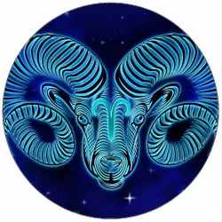 Jedlý papier znamenie Baran 19,5 cm