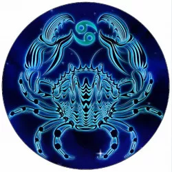 Jedlý papier znamení raka 19,5 cm