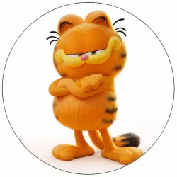 Jedlý papier kocúra Garfield 19,5 cm