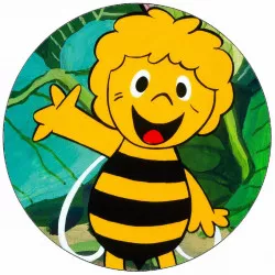 Jedlý papier včelička Maja kreslená 19,5 cm