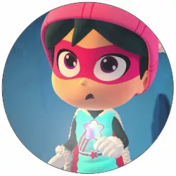 Jedlý papier StarBeam Zoe ako superhráčka 19,5 cm