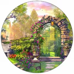 Jedlý papier záhradná bránka 19,5 cm