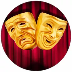 Jedlý papier divadlo 19,5 cm