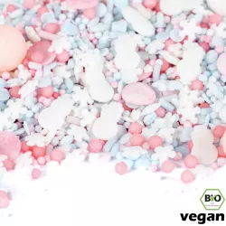 Cukrové ozdoby 90 g Biele vločky