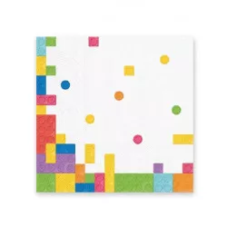 Papierové obrúsky detské kocky 10 ks 33x33 cm