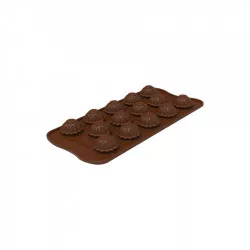 Silná čokoládová forma winter ball 3D