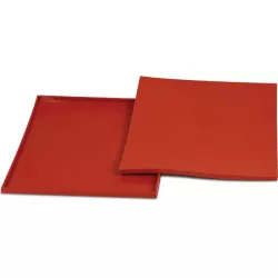 Silikónová podložka s okrajom na pečenie a rolády 32x32 cm