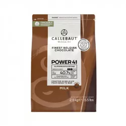 Callebaut Čokoláda 41 power mliečna 2,5 kg