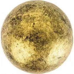 Čokoládová dekorácia Guľa Black Pearl Gold (8 ks)