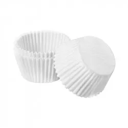 Košíčky na muffiny biele 50x30 mm 1000 ks