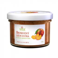 broskyňový džem s extra obsahom cukru zníženým 220 g