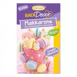 Makrónky z práškového cukru a marcipánu, 10 ks