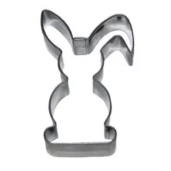 Vykrajovátko zajíc- ohnuté ucho 19x30 mm