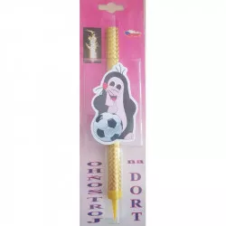 Dortová fontána krtko futbalista - 1ks