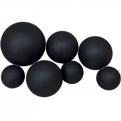 Čokoládové kúsky 7 ks čierne