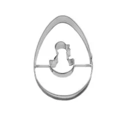 Vykrajovátko vajíčko/skurka ve skořápce 38x54 mm