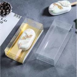 Zlatá krabička na pečený nanuk (16,2 x 7,3 x 5 cm)