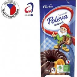 Carla Cukrárenská poleva tmavá (100 g)