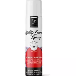 Pastelový sprejový lak, červený, 250 ml