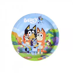 Párty papierové taniere 22 cm 10 ks Bluey