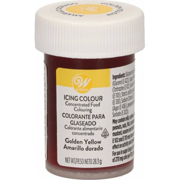 Gélová farba BRIGHT YELLOW 28g