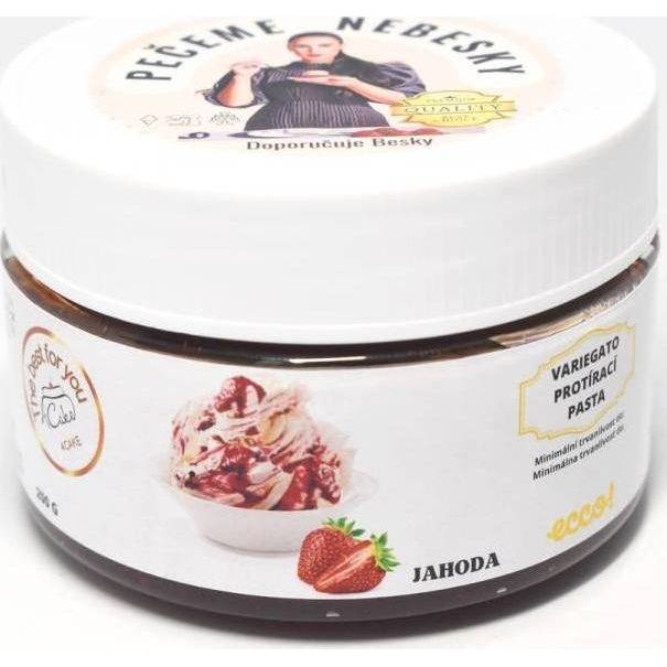 Ecco! variegato pasta proti treniu Jahoda (200 g)