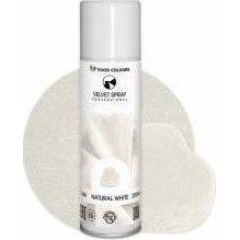 Potravinárske farby Velvet Spray Natural White (250 ml)