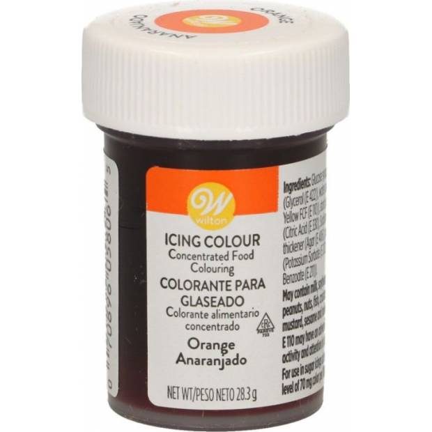 Gélová farba 28g - oranžová