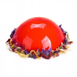 Rzredová poleva - červená 260 g