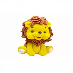 Cukrová figúrka — lev, 4,5 × 5 cm