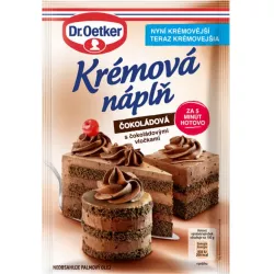Dr. Oetker Krémová náplň čokoládová (80 g) DO0072 torta