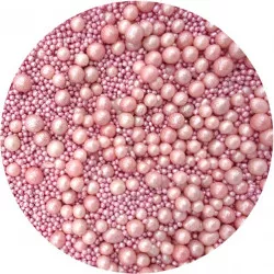 Cukrové zdobenie Kráľovská ružová 80 g