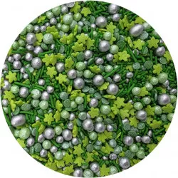 Cukrové zdobenie Zelená krása 80 g