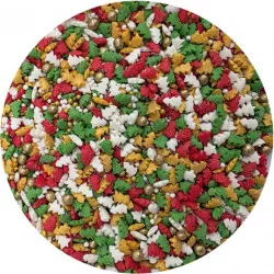 Cukrové zdobenie Farebné Vianoce 80g