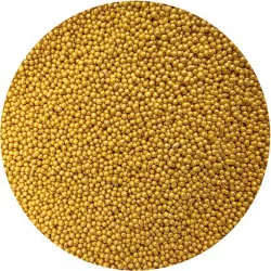 Cukrové perličky metalické zlaté II. 2 mm 80 g