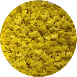 Cukrové zdobenie žlté motýle 80g