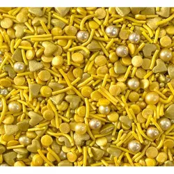 Cukrové zdobenie srdcové údolie 80 g