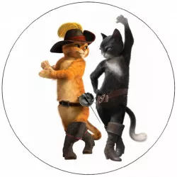 Jedlý papier? Kocúr v čižmách 19,5 cm