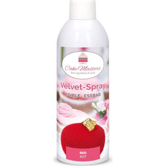 Zamatový sprej červený, 400g