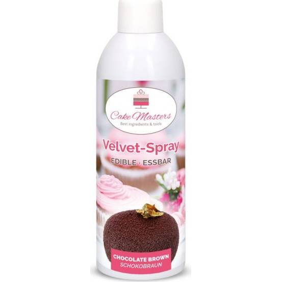 Zamatový sprej čokoládovo hnedý, 400g