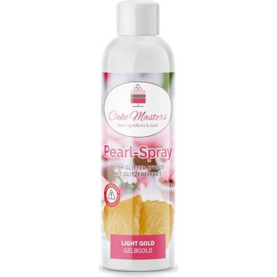 Farba v spreji perleťová 100ml, svetlo zlatá