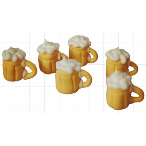Cukrová figúrka pivo
