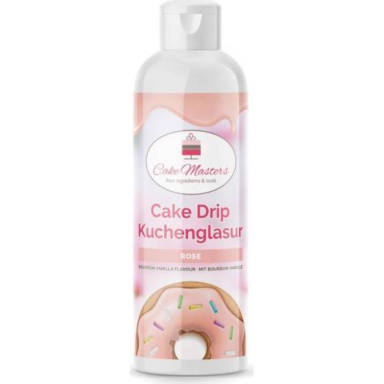 Tortová kvapka ružová 250g